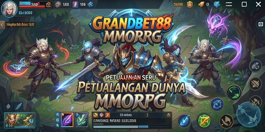 Gameplay mengesankan dalam dunia MMORPG dengan aksi seru.