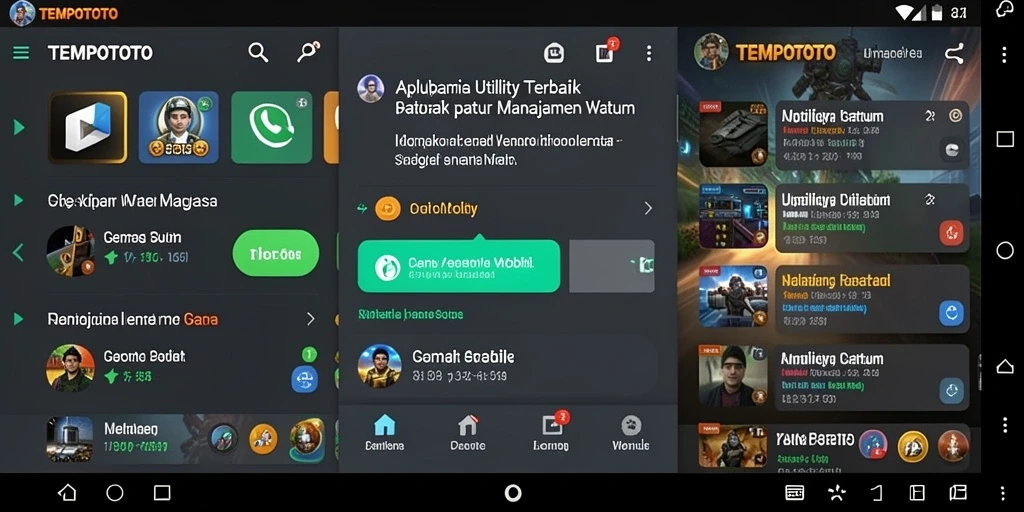 Tampilan utama TEMPOTOTO yang menampilkan fitur manajemen waktu yang efisien.