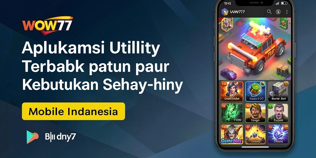 Tampilan antarmuka WOW77 yang sederhana dan efektif