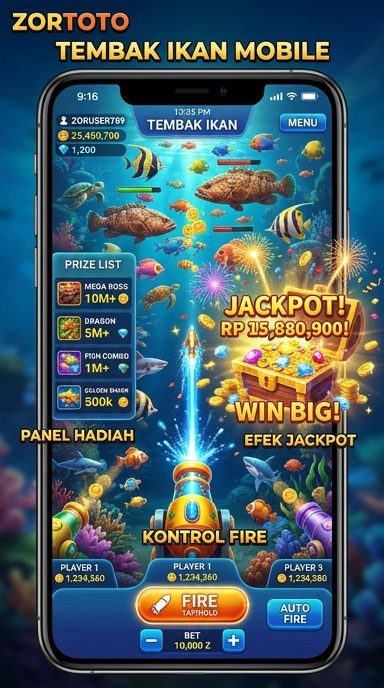 Screenshot aplikasi Zortoto saat pengguna menjelajah aplikasi favorit.